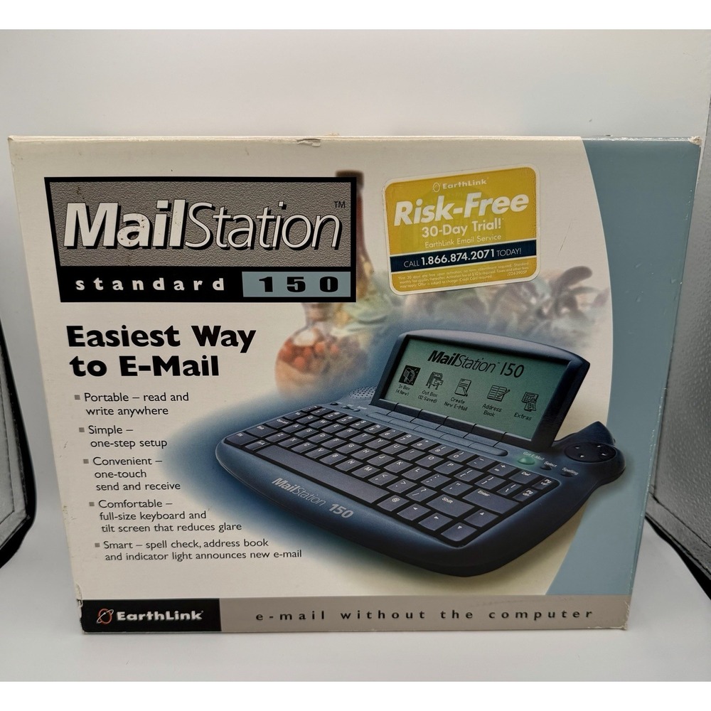 EarthLink MailStation Standard 150 Vintage 2002 Computer Email Station New Open